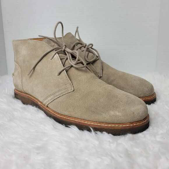 Polo Ralph Lauren Chukka Boot Men’s Size 10 D Marlow BO-CSL Tan Suede - Picture 1 of 10